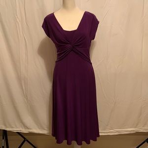 Womens purple dress